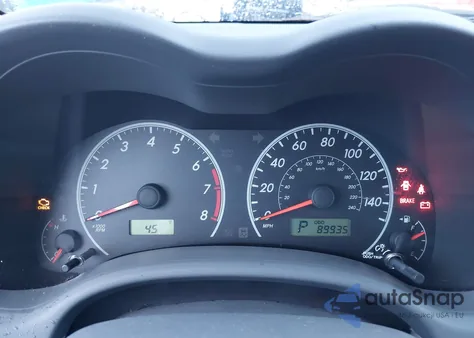 2010 Toyota Corolla Le from USA, damaged, VIN JTDBU4EE8A9107920